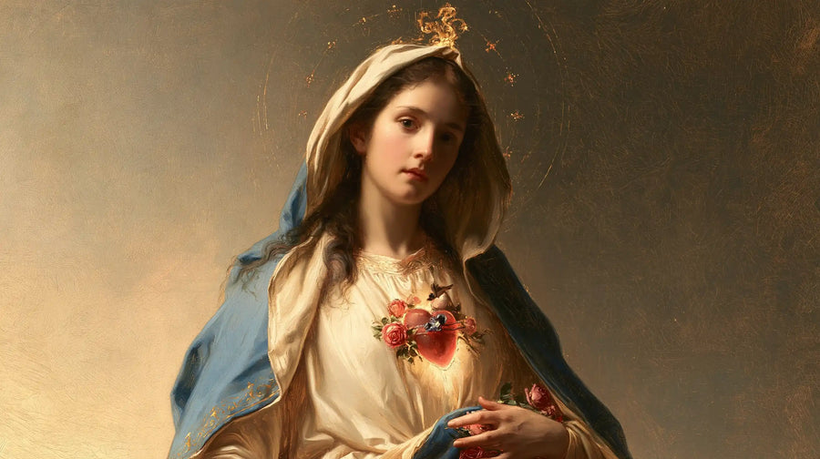 Immaculate Heart of Mary - Peace and Purity of Mary's Heart · Landscape n° 12