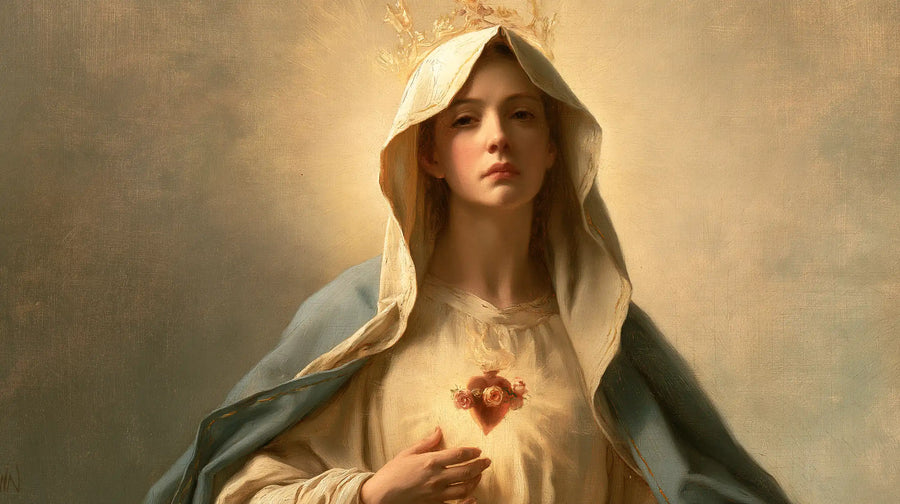 Immaculate Heart of Mary - Peace and Purity of Mary's Heart · Landscape n° 18