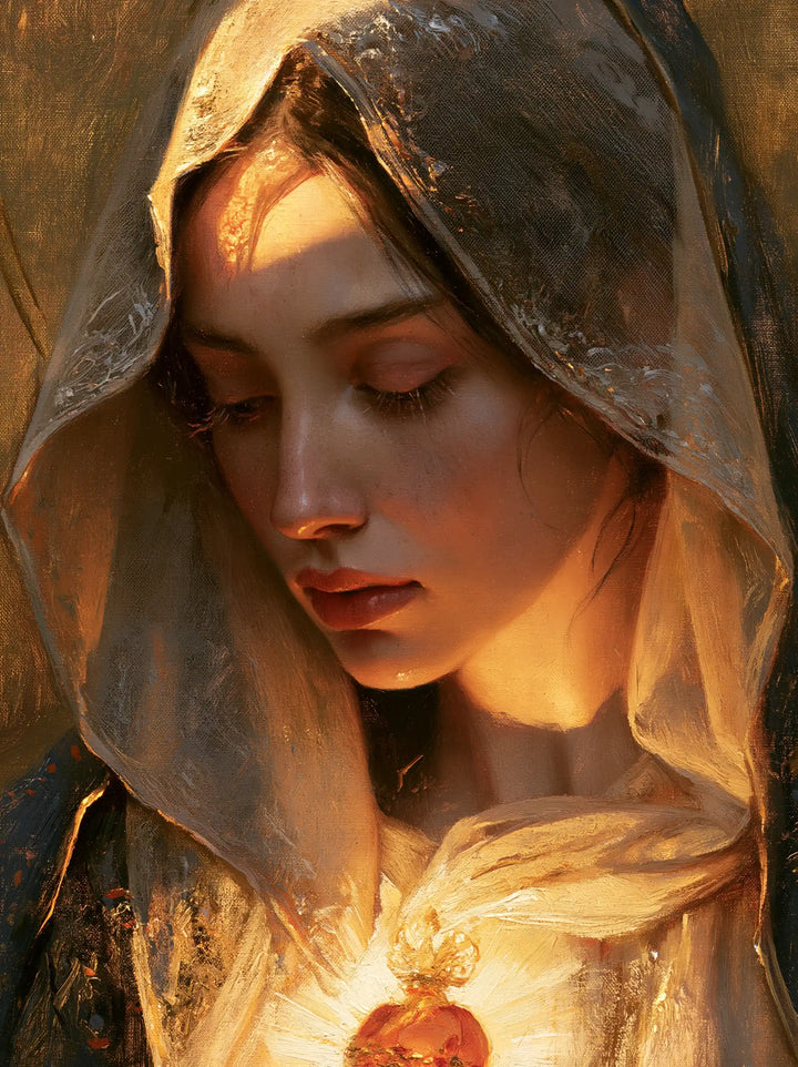 Immaculate Heart of Mary - Psychological Close-Up · Portrait n° 12