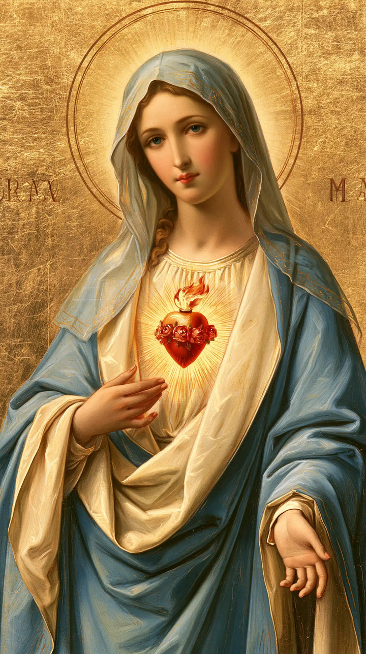 Immaculate Heart of Mary - Sacred Gold · Portrait n° 1