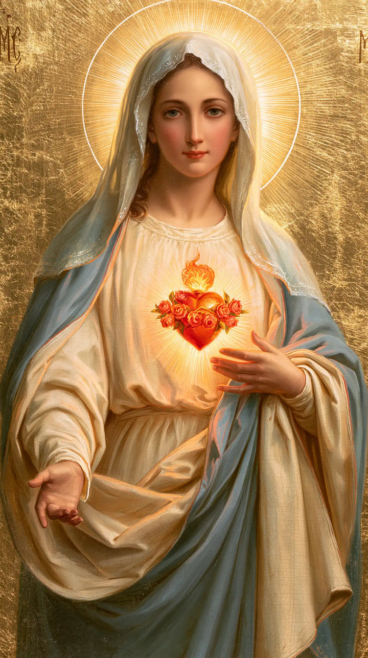 Immaculate Heart of Mary - Sacred Gold · Portrait n° 3