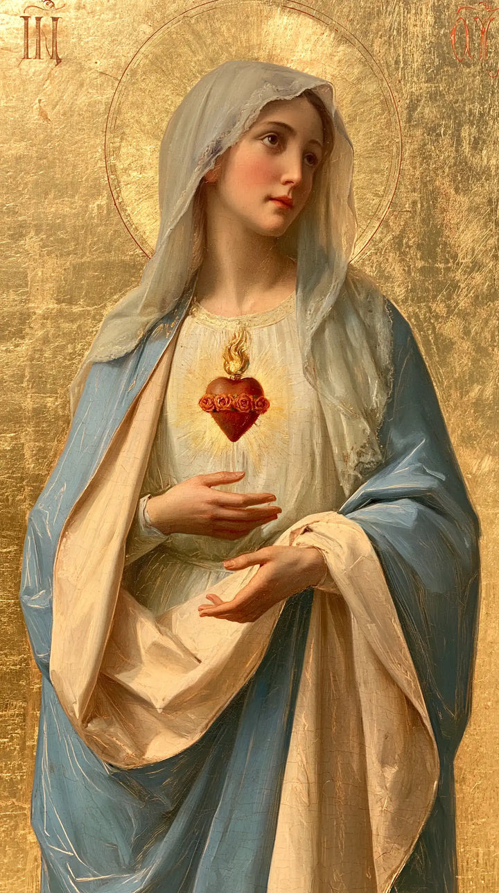 Immaculate Heart of Mary - Sacred Gold · Portrait n° 24