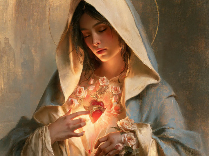 Immaculate Heart of Mary - Sacred Maternal Tenderness · Landscape n° 2