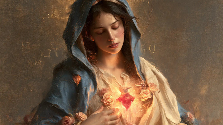 Immaculate Heart of Mary - Sacred Maternal Tenderness · Landscape n° 14