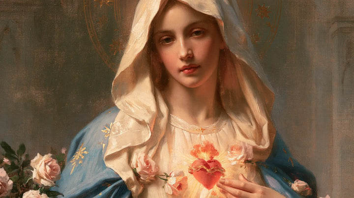 Immaculate Heart of Mary - Sacred Maternal Tenderness · Landscape n° 19