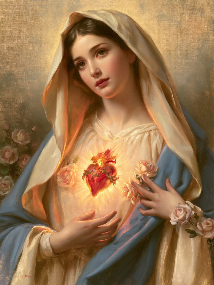 Immaculate Heart of Mary - Sacred Maternal Tenderness · Portrait n° 15