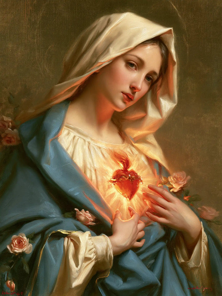 Immaculate Heart of Mary - Sacred Maternal Tenderness · Portrait n° 23