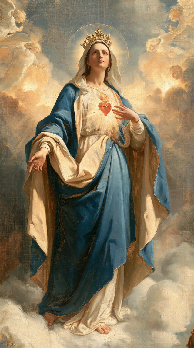 Immaculate Heart of Mary - Sacred Monumental View · Portrait n° 2