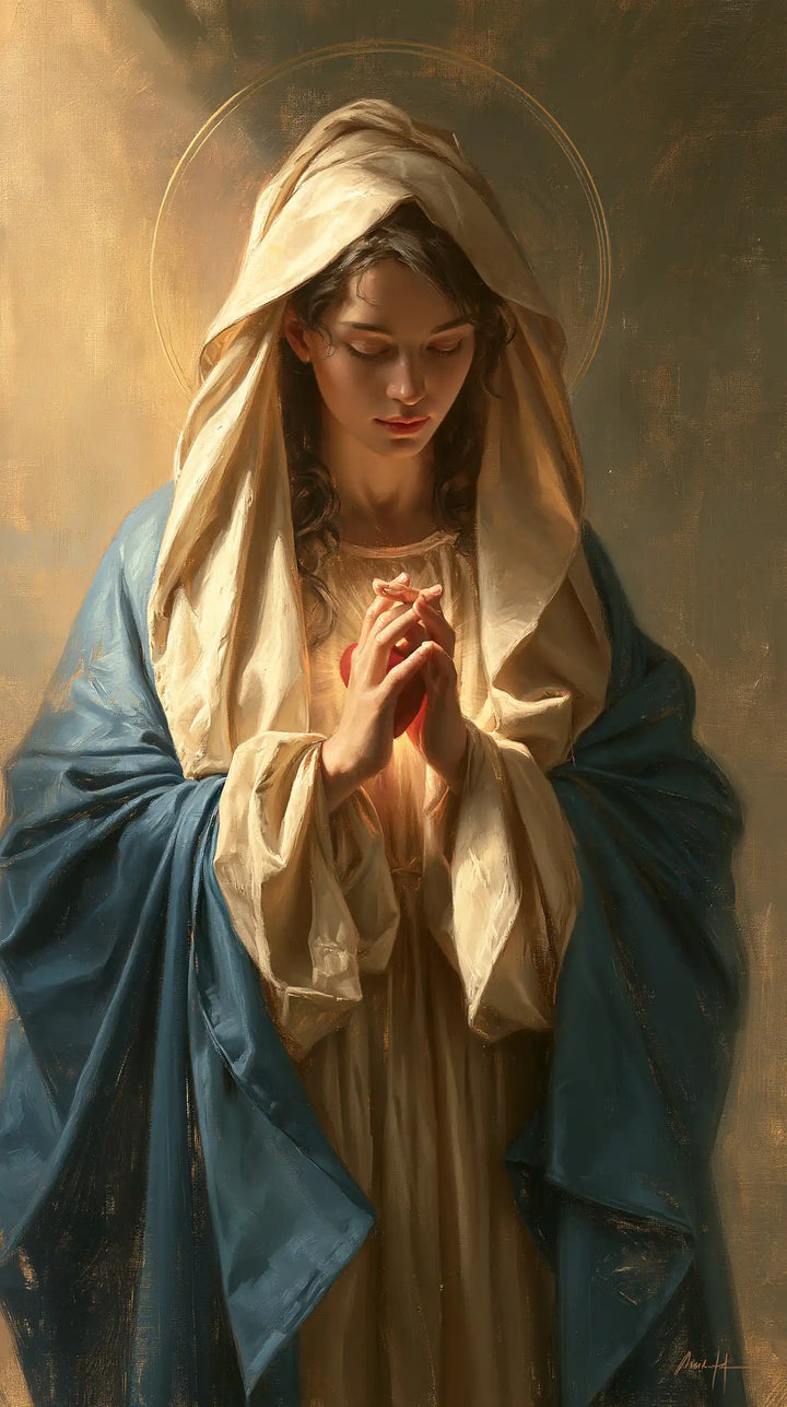 Immaculate Heart of Mary - The Silence of Devotion · Portrait n° 3