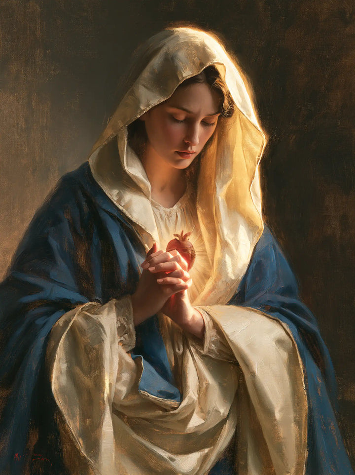 Immaculate Heart of Mary - The Silence of Devotion · Portrait n° 6