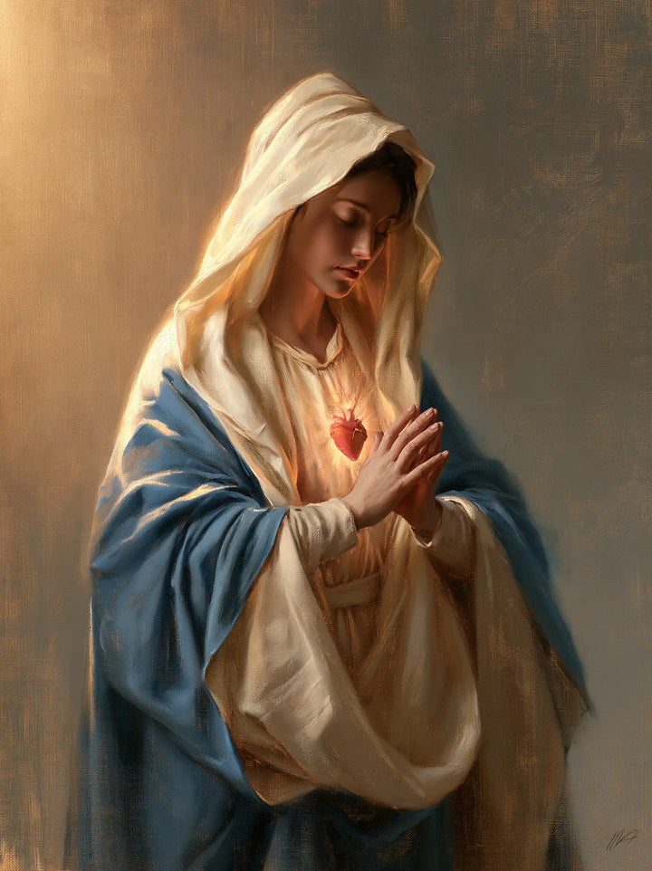 Immaculate Heart of Mary - The Silence of Devotion · Portrait n° 7