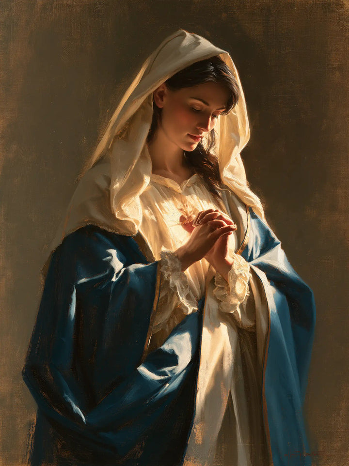Immaculate Heart of Mary - The Silence of Devotion · Portrait n° 8