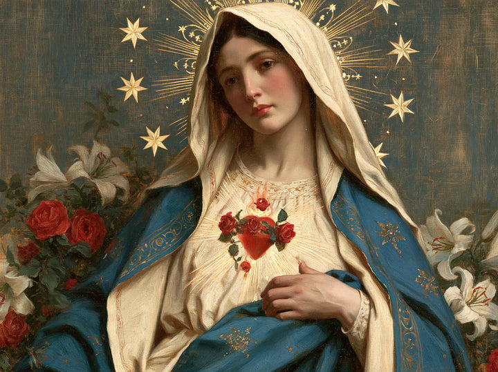 Immaculate Heart of Mary - Symbolist · Landscape n° 2