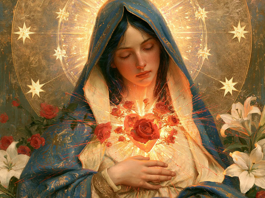Immaculate Heart of Mary - Symbolist · Landscape n° 11
