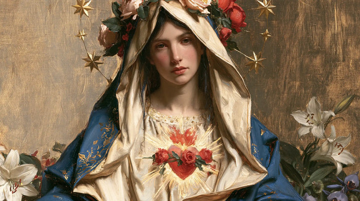 Immaculate Heart of Mary - Symbolist · Landscape n° 24