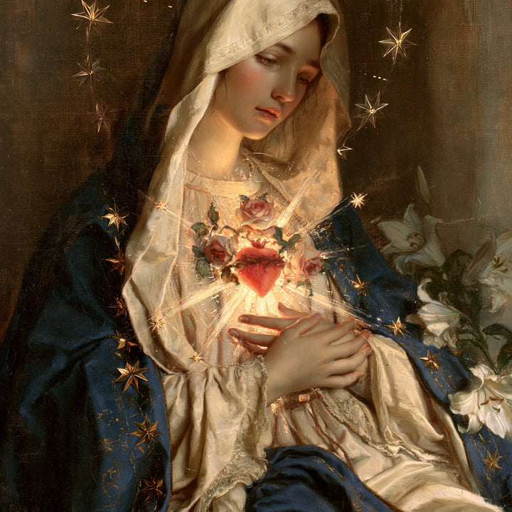Immaculate Heart of Mary - Symbolist · Square n° 5