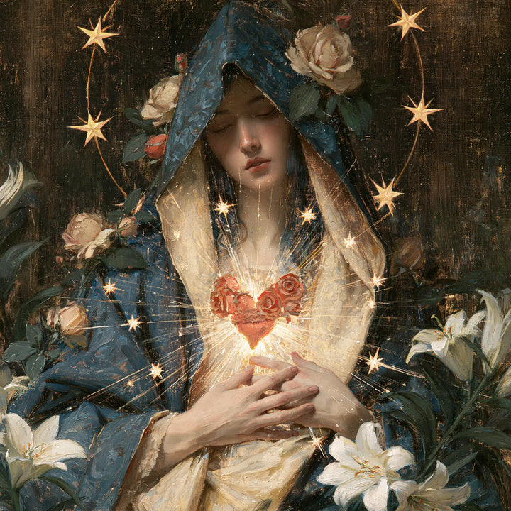 Immaculate Heart of Mary - Symbolist · Square n° 11