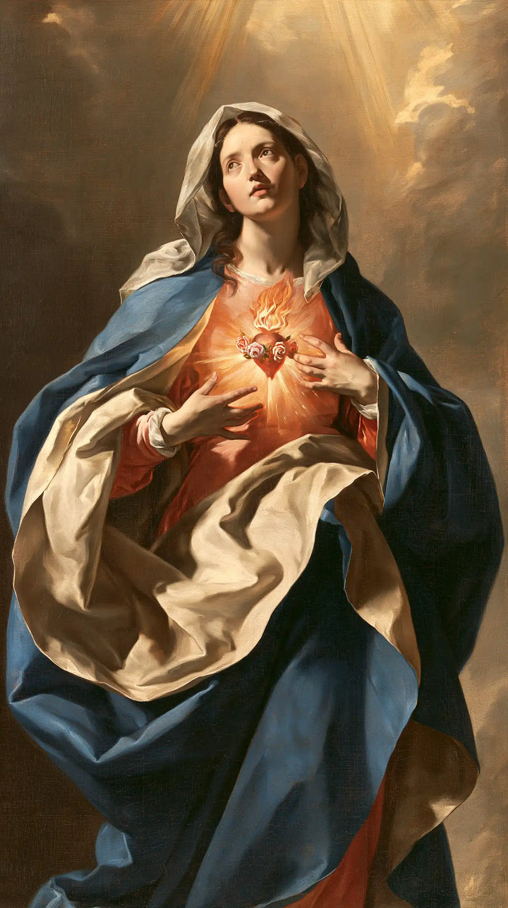 Immaculate Heart of Mary - Theatrical Baroque · Portrait n° 1