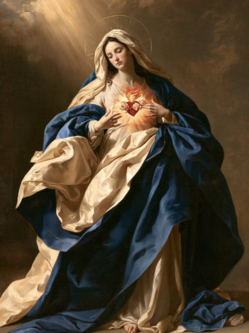 Immaculate Heart of Mary - Theatrical Baroque · Portrait n° 12