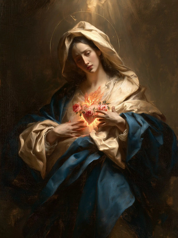 Immaculate Heart of Mary - Theatrical Baroque · Portrait n° 13