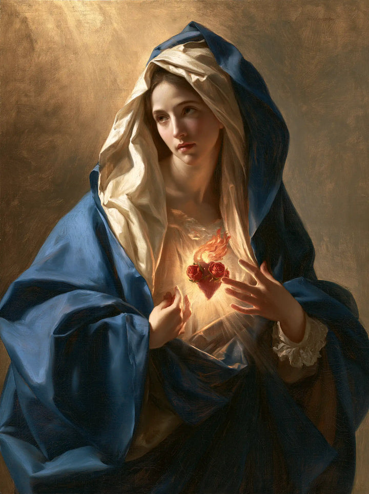 Immaculate Heart of Mary - Theatrical Baroque · Portrait n° 14