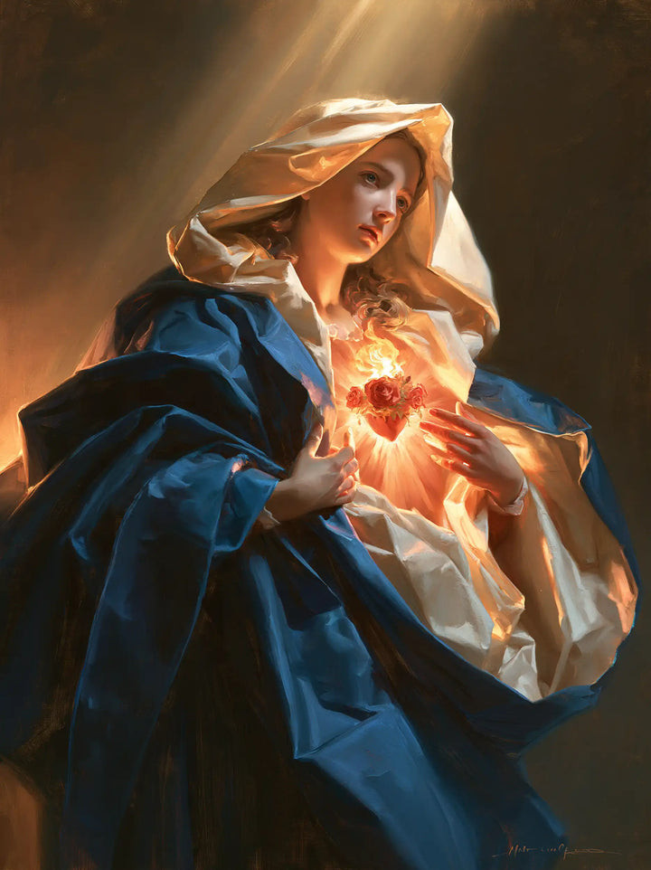 Immaculate Heart of Mary - Theatrical Baroque · Portrait n° 19