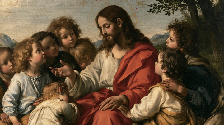 Jesus and the Children - Florentine Renaissance · Landscape n° 9