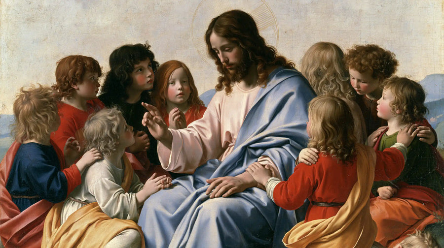 Jesus and the Children - Florentine Renaissance · Landscape n° 16