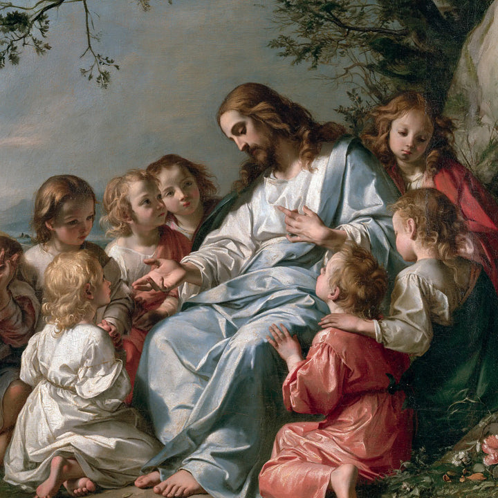 Jesus and the Children - Florentine Renaissance · Square n° 1
