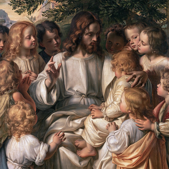 Jesus and the Children - Florentine Renaissance · Square n° 3