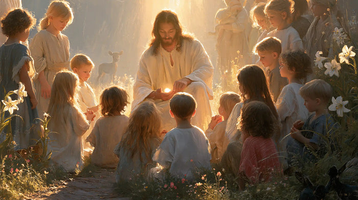 Jesus and the Children — The Flame among the Children