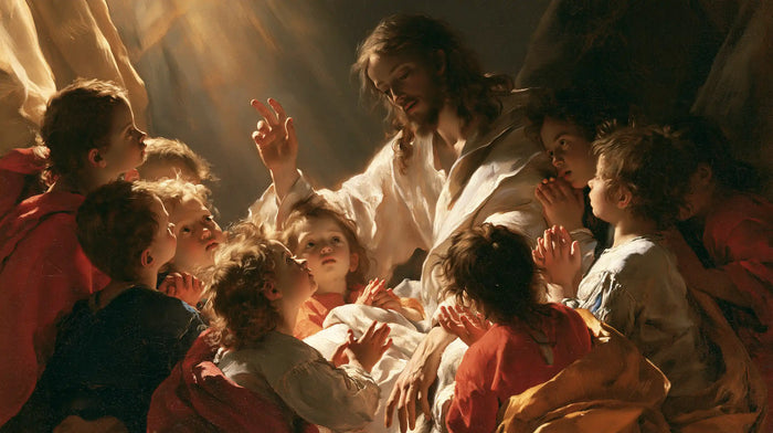 Jesus and the Children - Theatrical Baroque · Landscape n° 6