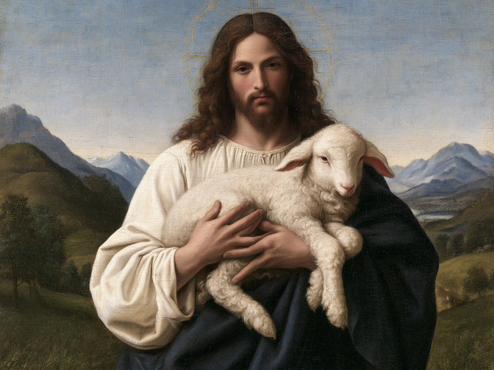Jesus and the Lamb - Florentine Renaissance · Landscape n° 7
