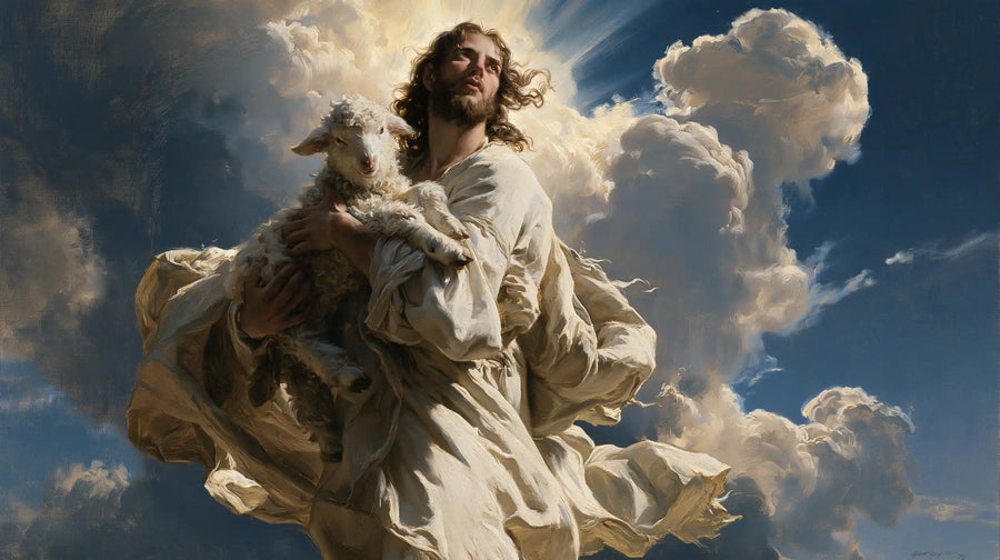 Jesus and the Lamb - Theatrical Baroque · Landscape n° 4