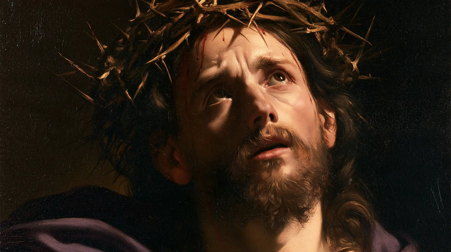 Jesus Crowned with Thorns — Heaven Sought beneath the Thorns