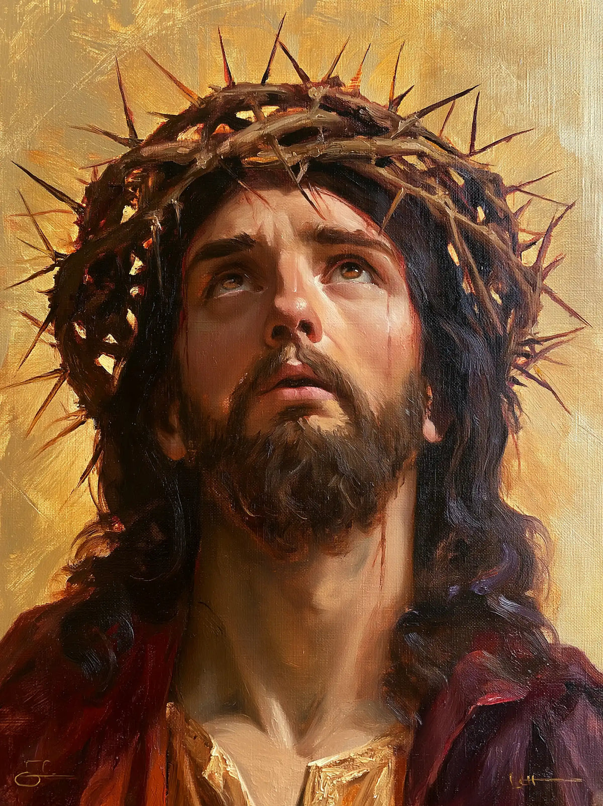Jesus Crowned with Thorns — The Appeal above the Honey Collar