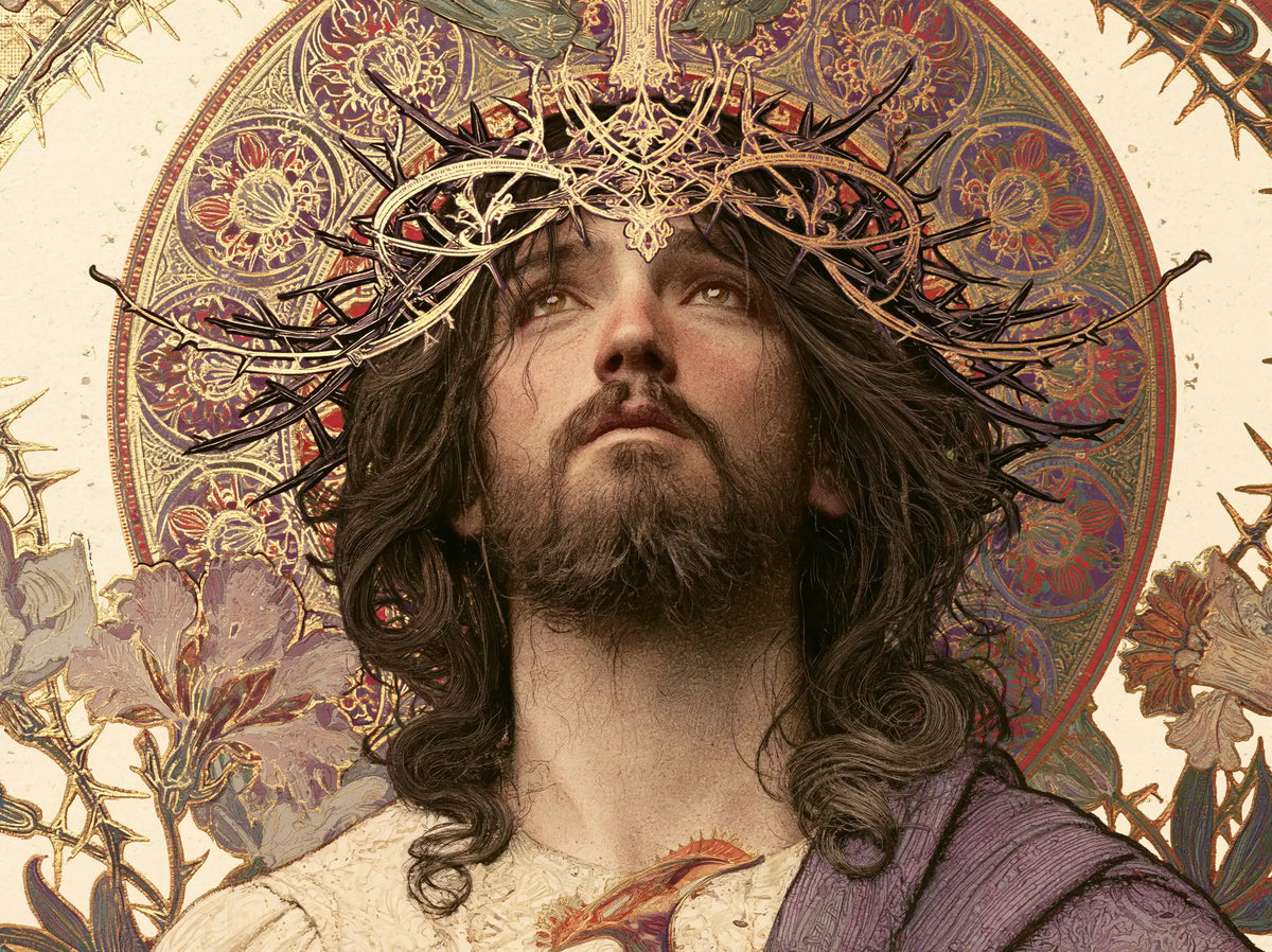 Jesus Crowned with Thorns — The Appeal before the Mauve Rose Window