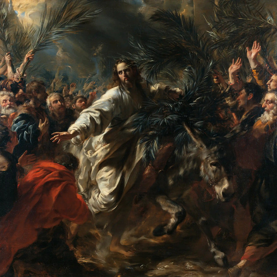 Jesus Enters Jerusalem – Theatrical Baroque · Square no. 2