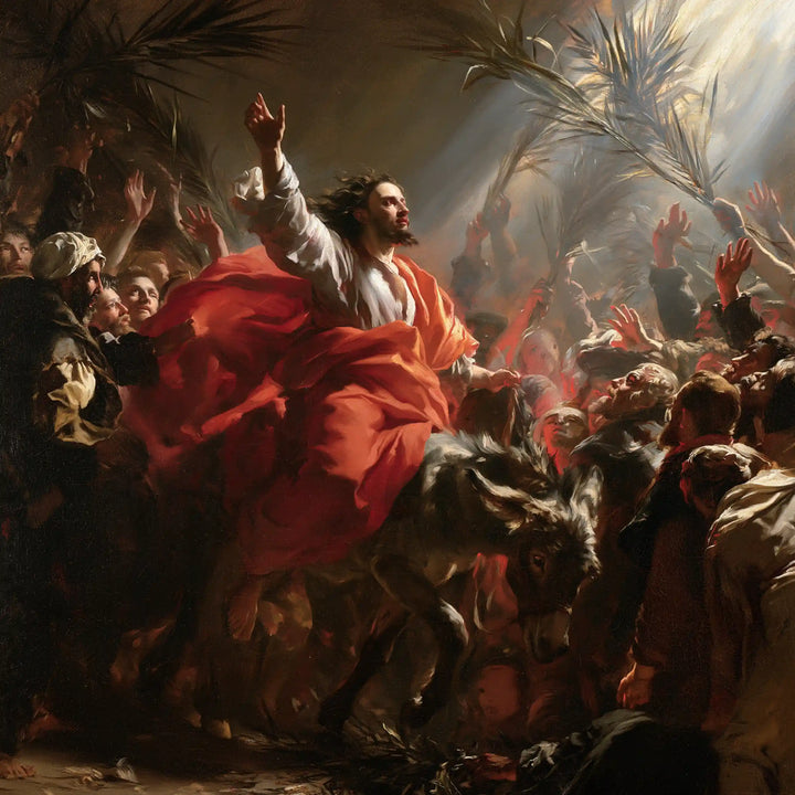 Jesus Enters Jerusalem – Theatrical Baroque · Square no. 3