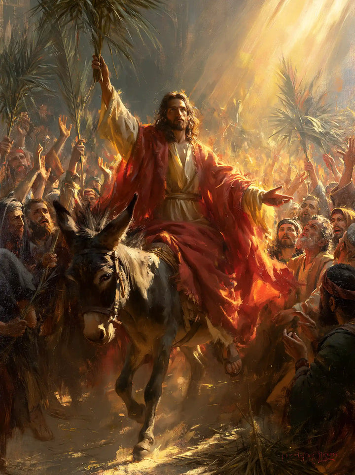 Jesus Enters Jerusalem – Theatrical Baroque · Portrait no. 11
