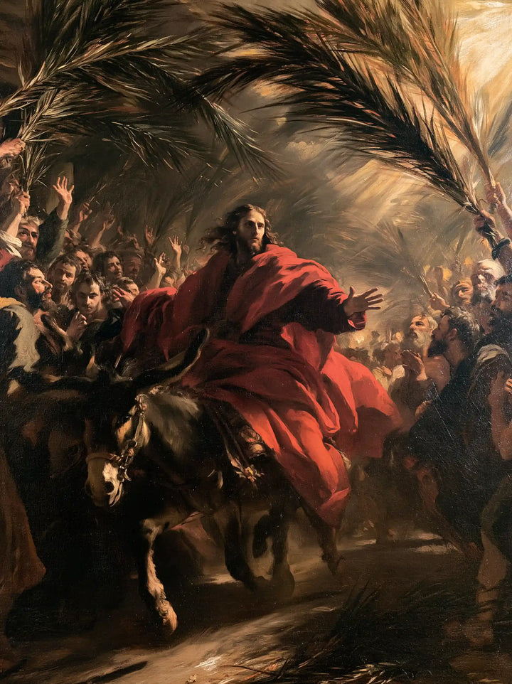 Jesus Enters Jerusalem – Theatrical Baroque · Portrait no. 13