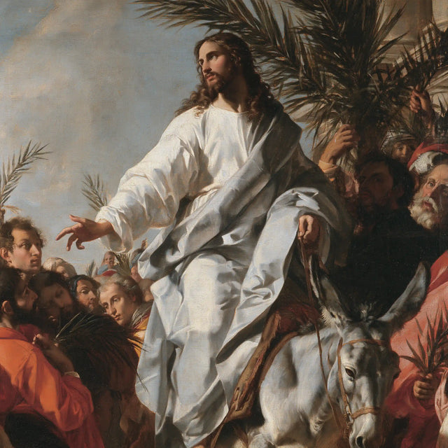 Jesus Enters Jerusalem – Florentine Renaissance · Square no. 3