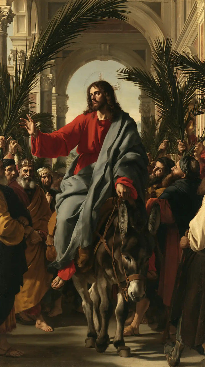 Jesus Enters Jerusalem – Florentine Renaissance · Portrait no. 8