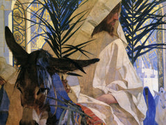 Jesus Enters Jerusalem – Symbolist · Landscape no. 8