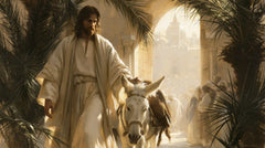 Jesus Enters Jerusalem – Symbolist · Landscape no. 10