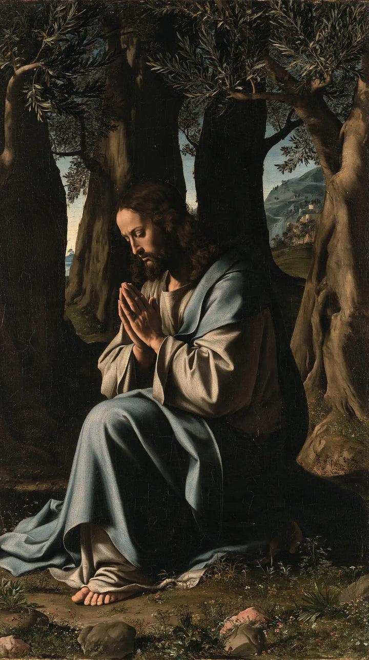 Jesus in Gethsemane - Florentine Renaissance · Portrait n° 7