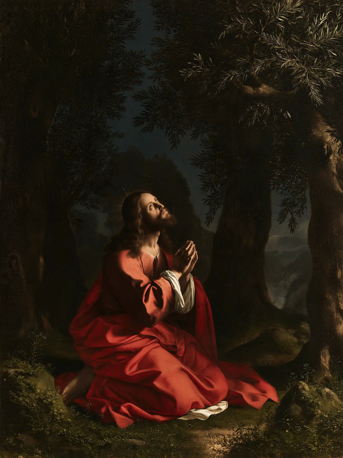 Jesus in Gethsemane - Florentine Renaissance · Portrait n° 13