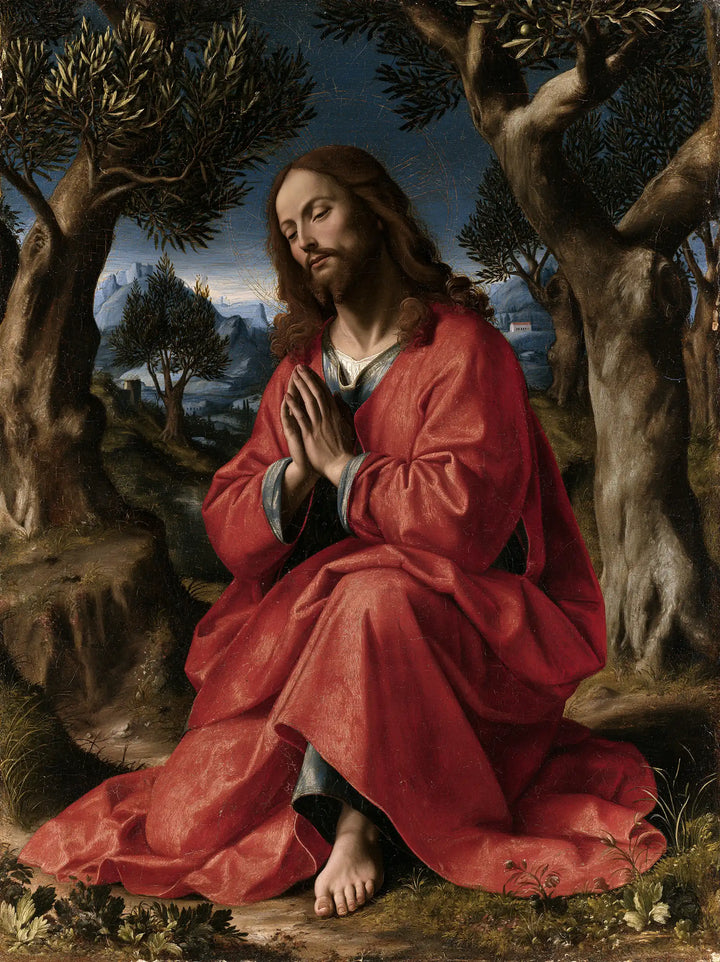 Jesus in Gethsemane - Florentine Renaissance · Portrait n° 14