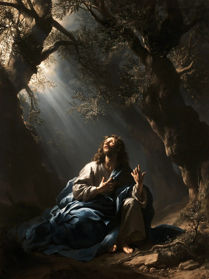 Jesus in Gethsemane - Theatrical Baroque · Portrait n° 11
