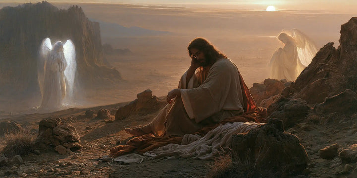 Jesus in the Desert - Angels After the Temptation · Landscape n° 21
